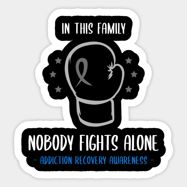 Addiction Recovery Awareness Sticker by Advocacy Tees